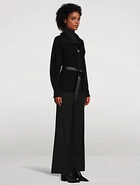 Belted Wool Cardigan