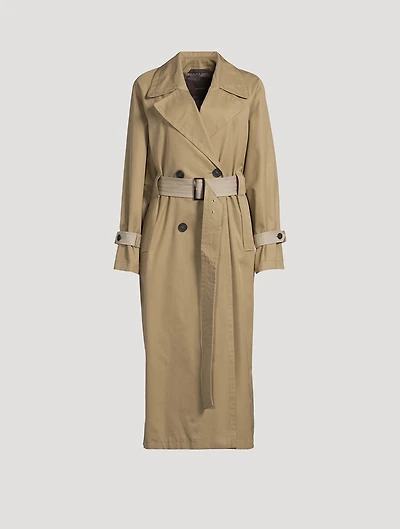 Gabardine Trench Coat