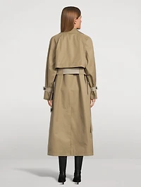Gabardine Trench Coat