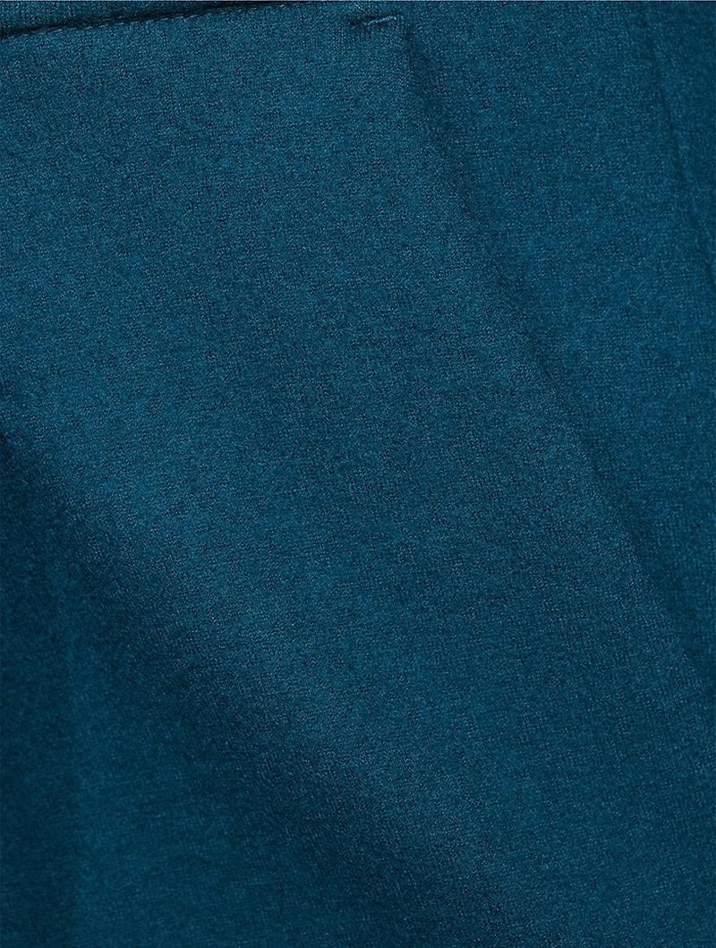Wool Flannel Slim Trousers