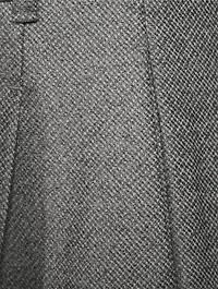 Belted Wide-Leg Wool Trousers
