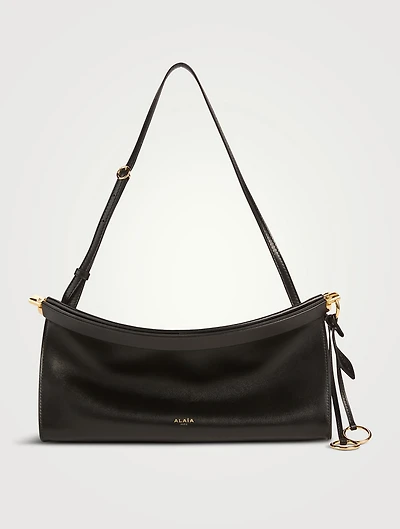 Medium Le Click Leather Shoulder Bag