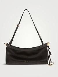 Medium Le Click Leather Shoulder Bag