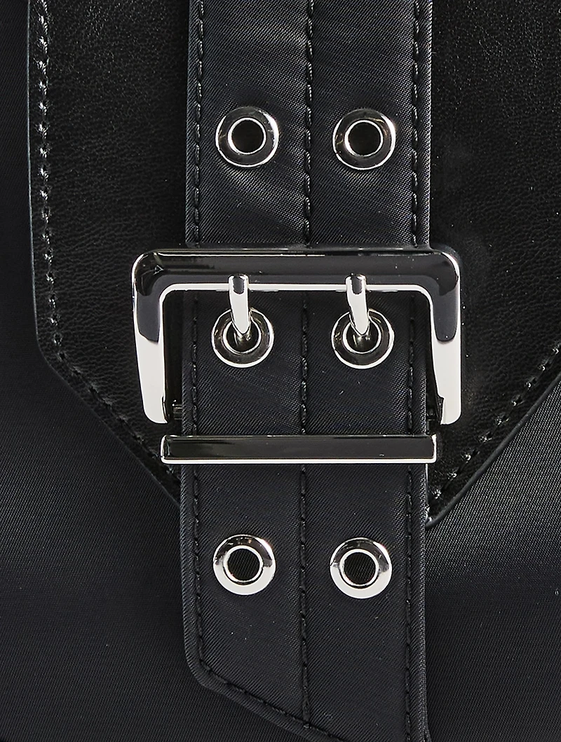 Small Bucky Nylon Crossbody Bag