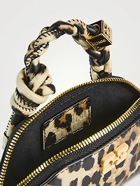 Nano Bou Bag in Leopard Print