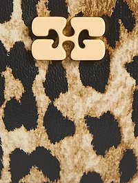 Nano Bou Bag in Leopard Print