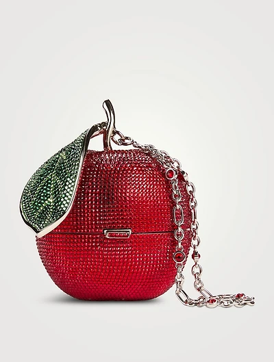 Apple Sweetie Crystal Clutch
