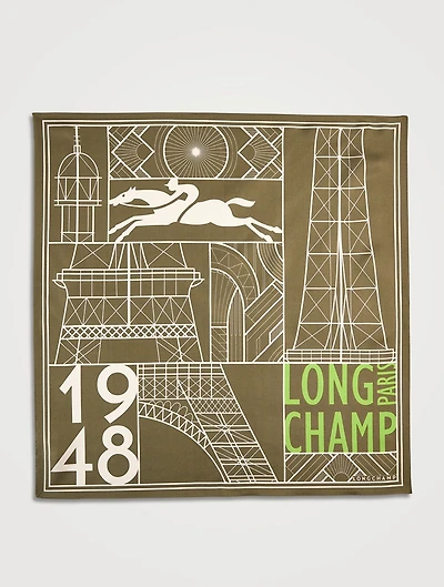 Tour Eiffel 1948 Silk Scarf