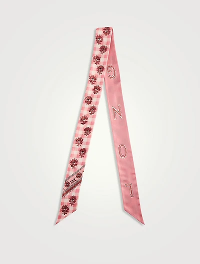 L'Escapade Bucolique Silk Bandeau Scarf