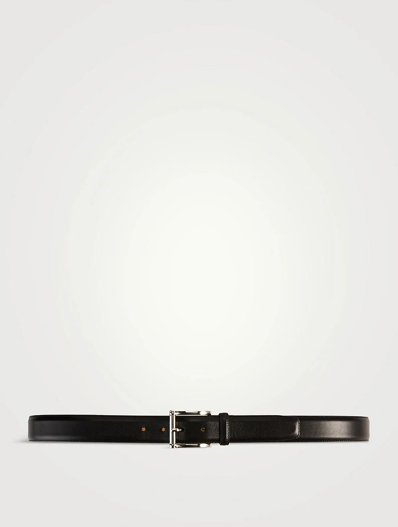 Carbon Leather Belt