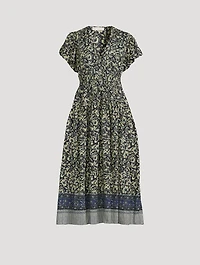 Lyria Midi Dress Floral Print
