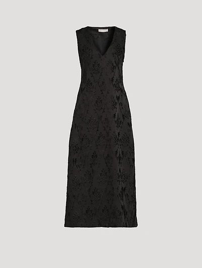 Elara Fil Coupé Midi Dress
