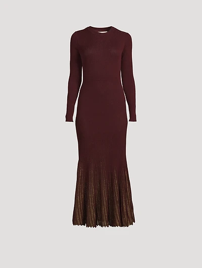 Mila Rib-Knit Dress