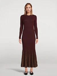Mila Rib-Knit Dress