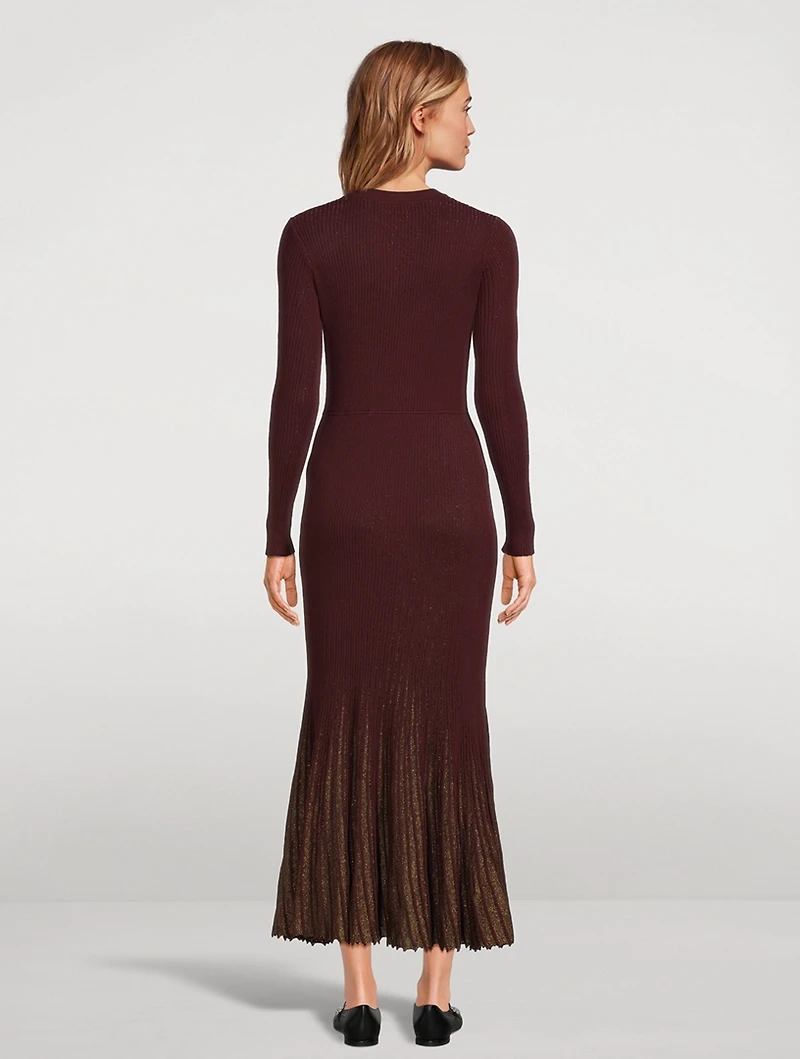 Mila Rib-Knit Dress