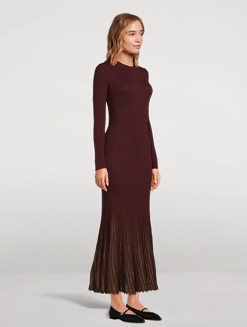 Mila Rib-Knit Dress