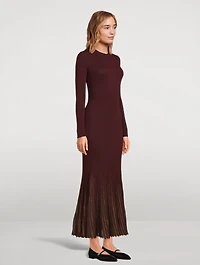 Mila Rib-Knit Dress