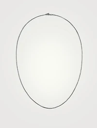 2mm Silver Box Chain Necklace