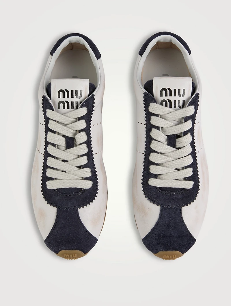 Plume Suede Sneakers