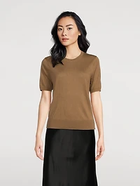 Lelle Short-Sleeve Sweater
