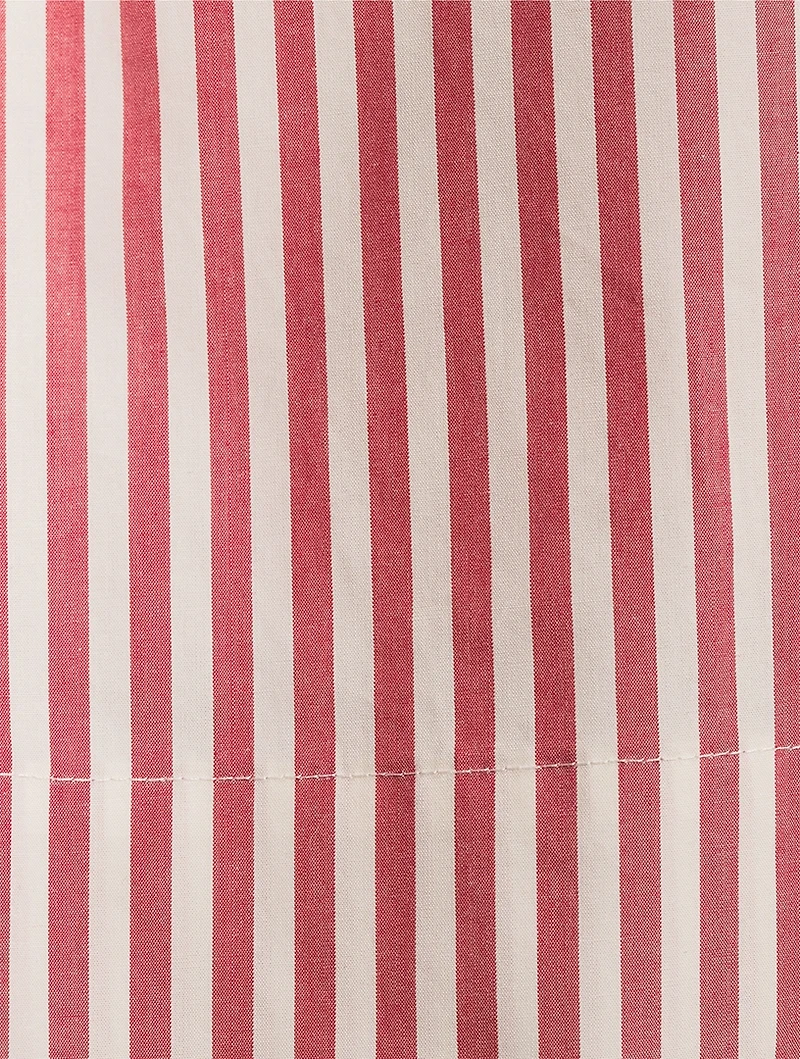 Siona Poplin Shorts Stripe Print