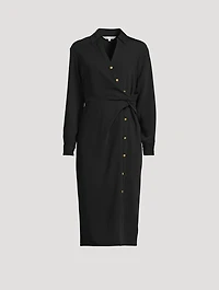 Wright Twisted Shirt Dress