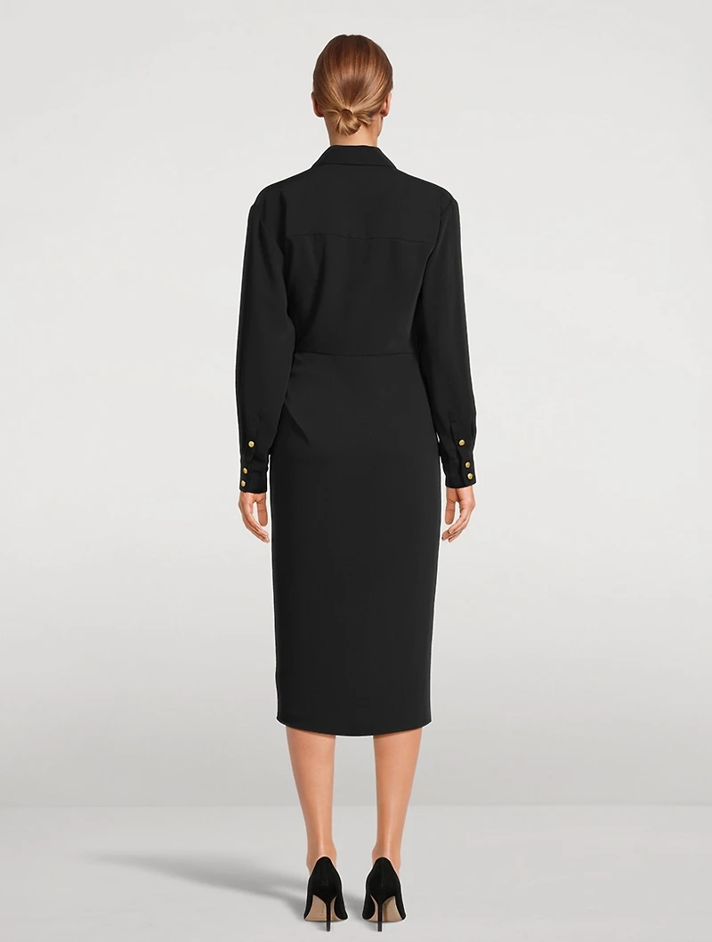 Wright Twisted Shirt Dress