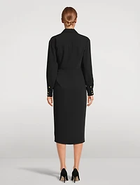 Wright Twisted Shirt Dress