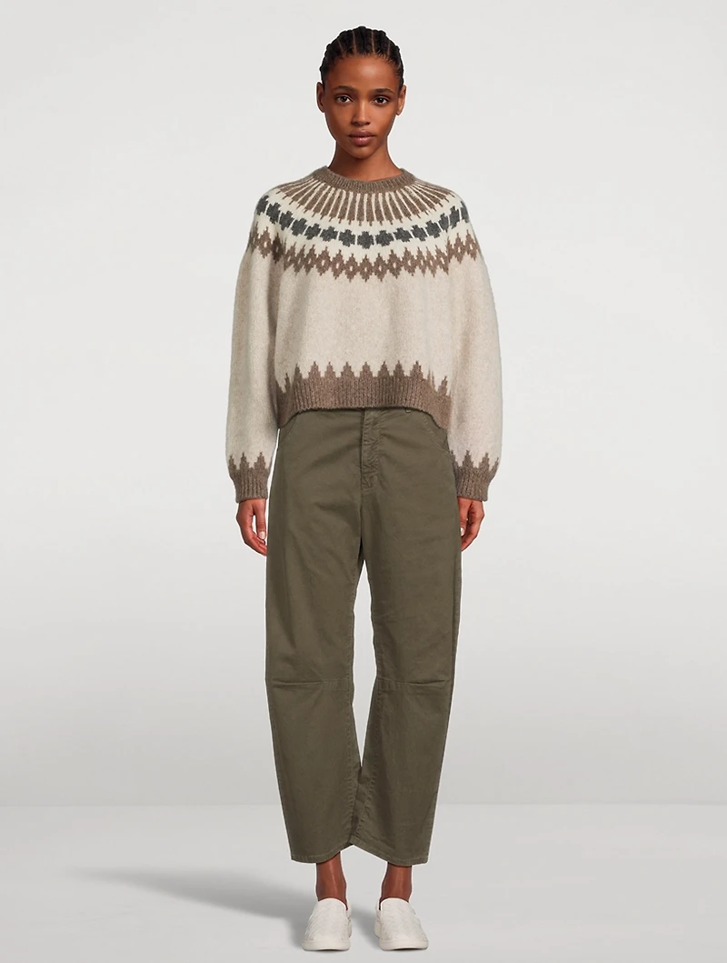 Emerson Barrel-Leg Trousers