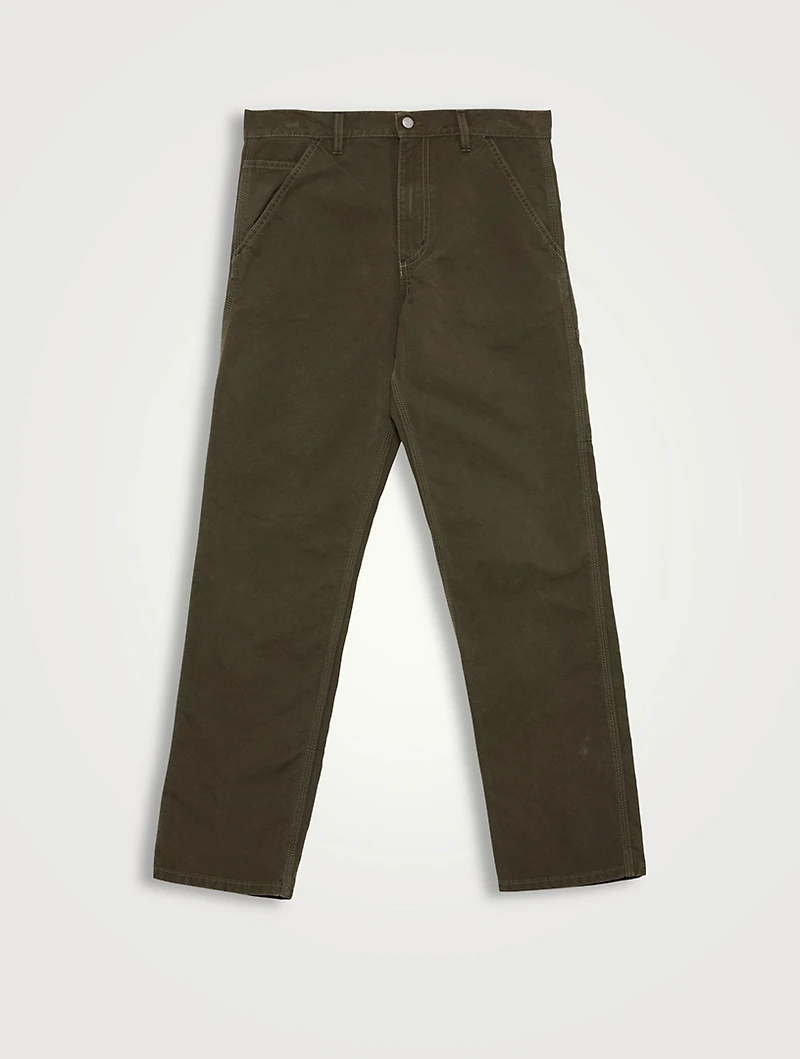 Roy Roger's x Dave's NY Canvas Statement Straight-Leg Pants