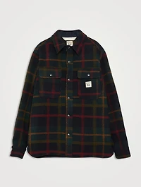 Roy Roger's x Dave's NY Oversized Shirt Check Print