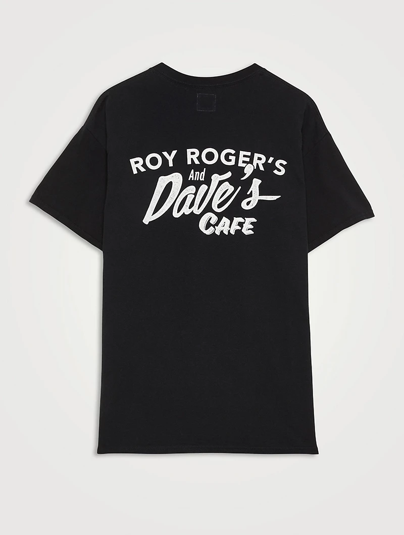 Roy Roger's x Dave's NY Cafe Print T-Shirt