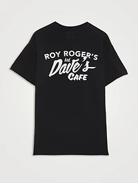 Roy Roger's x Dave's NY Cafe Print T-Shirt