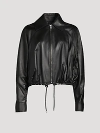 Balloon Leather Jacket