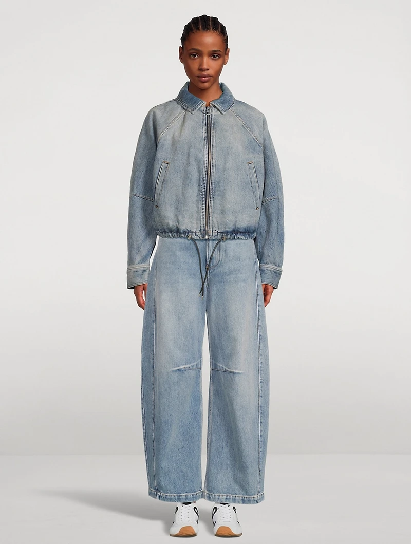 Balloon Denim Jacket