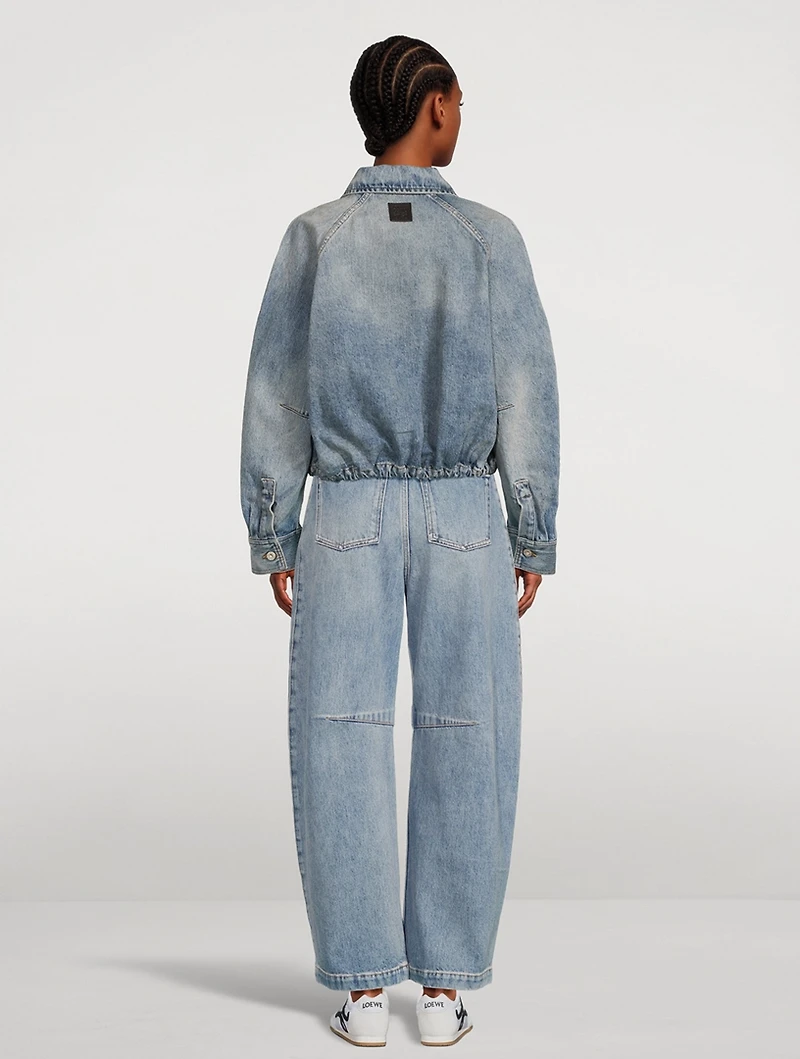Balloon Denim Jacket
