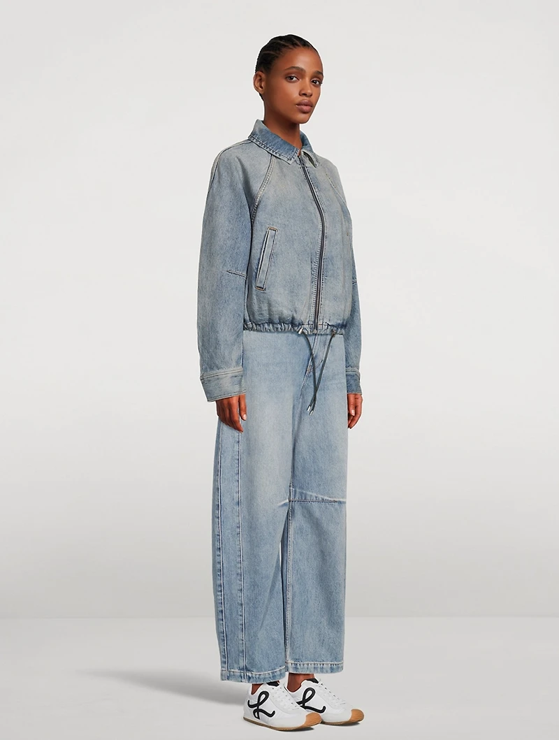 Balloon Denim Jacket