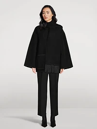 Embroidered Scarf Jacket