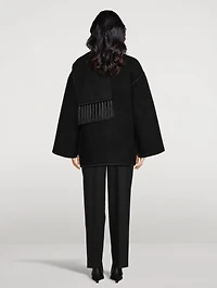 Embroidered Scarf Jacket