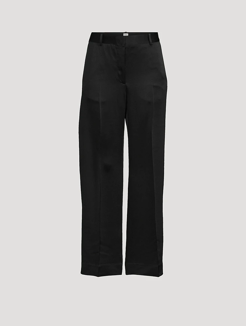 Cuff-Slit Trousers
