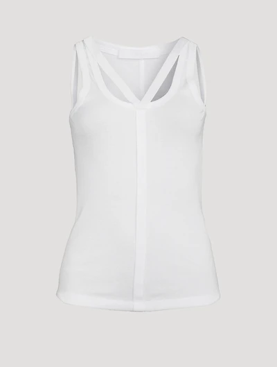 Strap Racer Tank Top