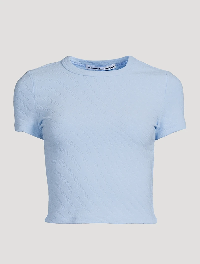 Logo Jacquard Baby T-Shirt