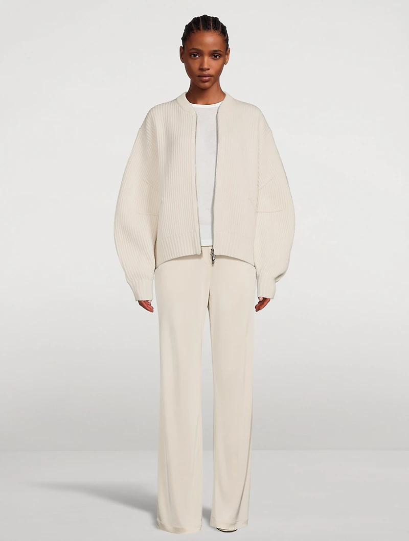 Apex Zip-Front Cardigan