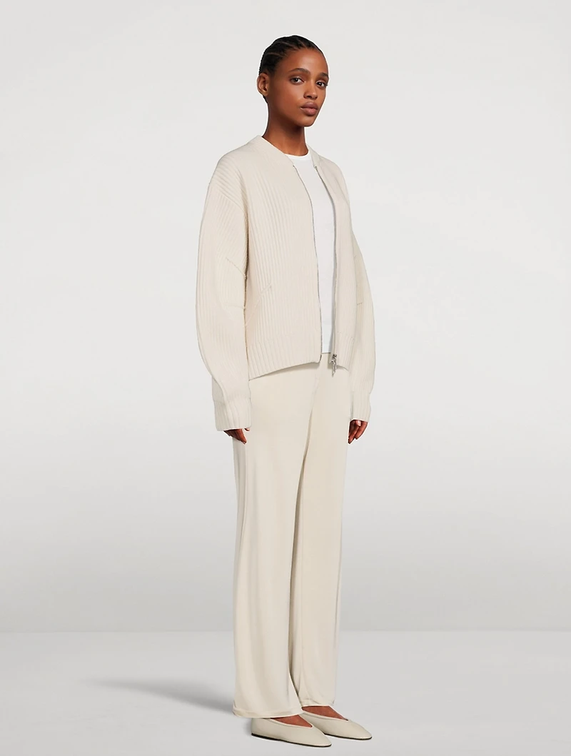 Apex Zip-Front Cardigan