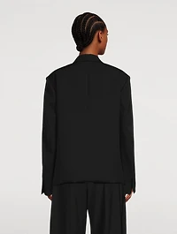 Oversized Cut-Out Blazer