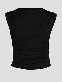 Ruched Jersey Top