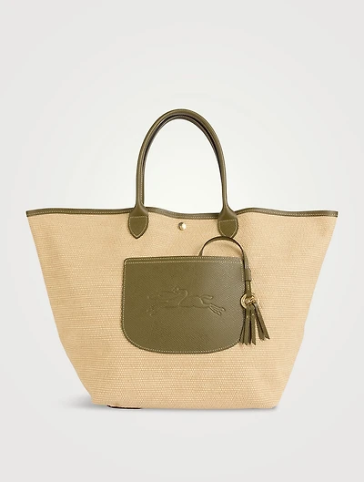 Large Le Pliage Collection Basket Bag