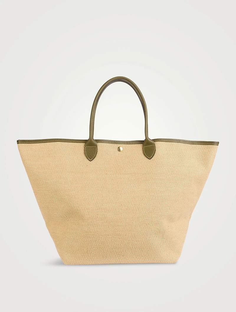 Large Le Pliage Collection Basket Bag