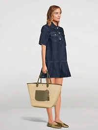 Large Le Pliage Collection Basket Bag