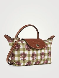 XS Le Pliage Pouch In Gingham Print